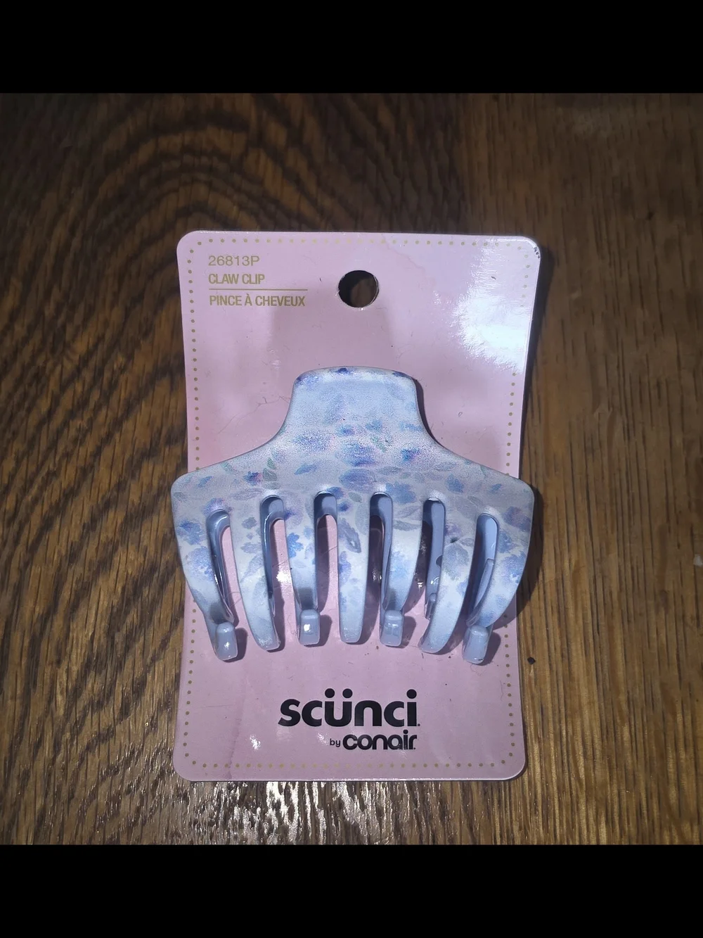 Scünci Blue Marble Hair Claw Clip BNIB
